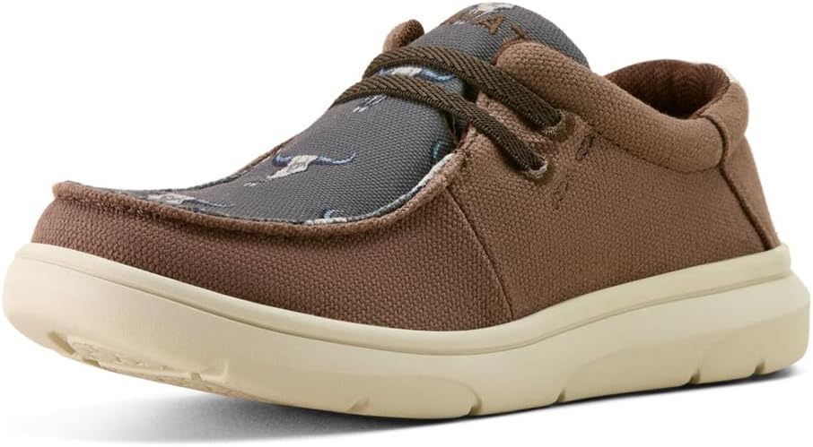 Детские унисекс мокасины Ariat Hilo, шоколадный
Детские унисекс мокасины Ariat Hilo, шоколадный