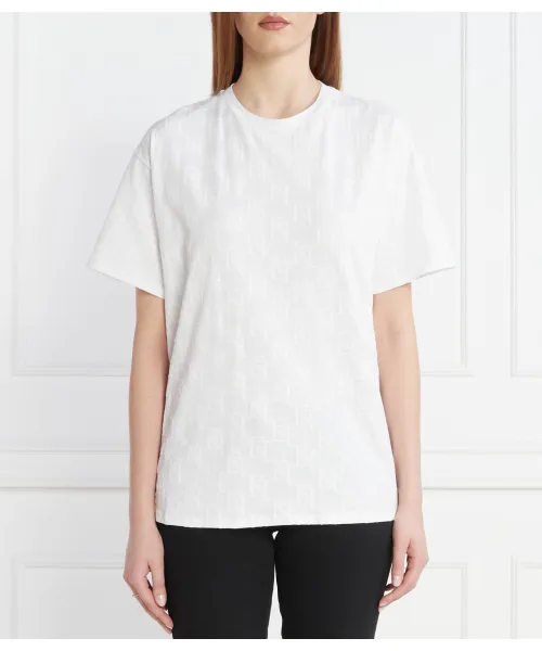 Футболка Regular fit Elisabetta Franchi, белый 
Футболка Regular fit Elisabetta Franchi, белый