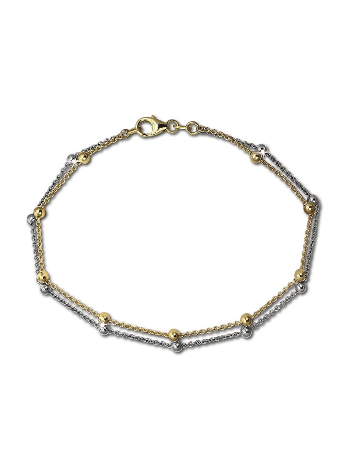 SilberDream Женские браслеты SilverDream из серебра 925 пробы с золотым покрытием (333 проба желтого золота), бусины примерно 19 см
SilberDream Женские браслеты SilverDream из серебра 925 пробы с золотым покрытием (333 проба желтого золота), бусины примерно 19 см