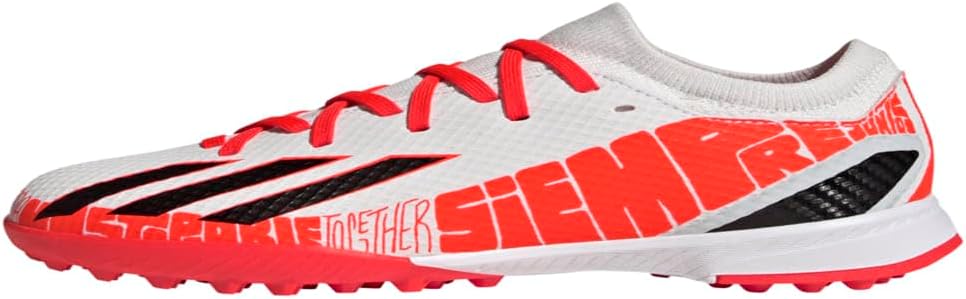 Футбольные бутсы adidas Unisex-Child X Speedportal.3 для игры на искусственном газоне, белый/черный/красный
Футбольные бутсы adidas Unisex-Child X Speedportal.3 для игры на искусственном газоне, белый/черный/красный