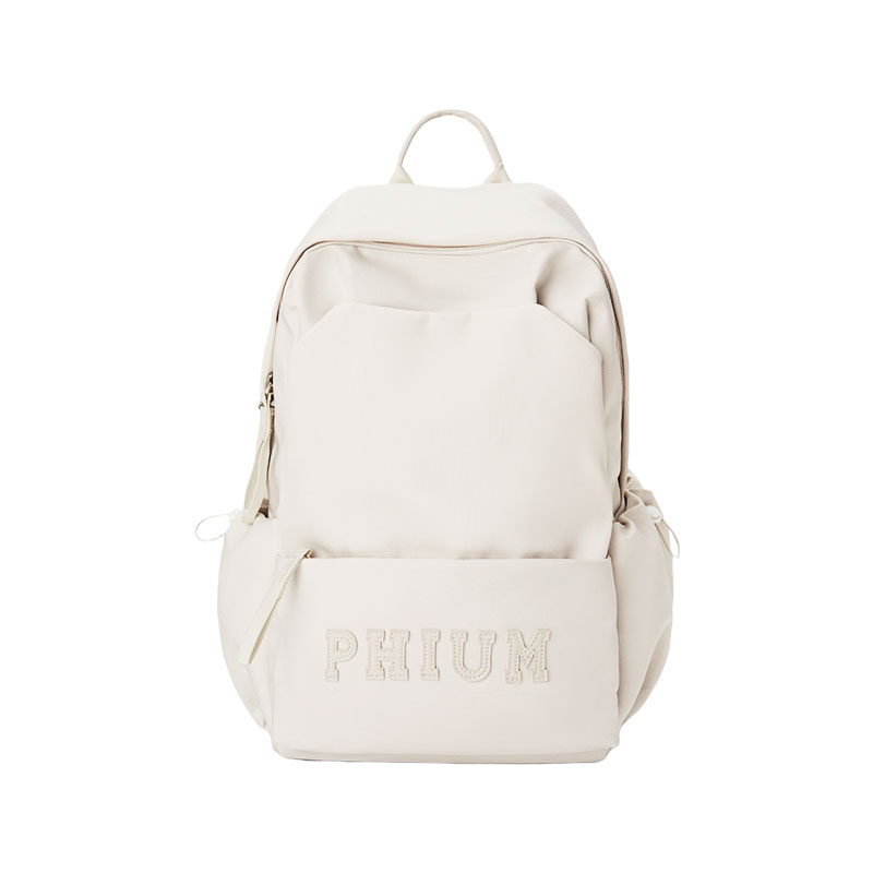 POY Большой унисекс рюкзак из нейлоновой ткани красного гоночного цвета, Ecru
POY Большой унисекс рюкзак из нейлоновой ткани красного гоночного цвета, Ecru