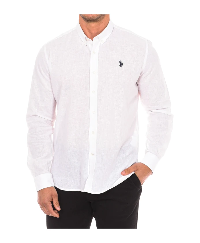 Классическая рубашка с длинными рукавами U.S. Polo Assn., белый
Классическая рубашка с длинными рукавами U.S. Polo Assn., белый