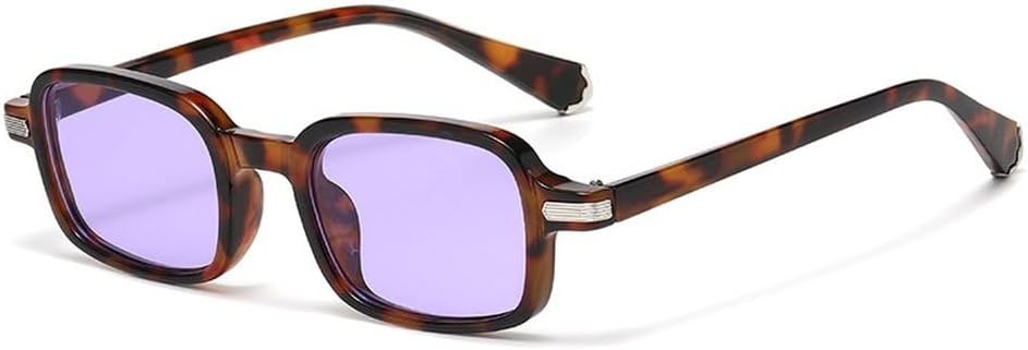 Женские солнцезащитные очки в стиле ретро, прямоугольные, с прозрачными линзами с градиентом, защита от УФ-излучения UV400. Мужские солнцезащитные очки с заклепками SKFGNX, Leopard Purple
Женские солнцезащитные очки в стиле ретро, прямоугольные, с прозрачными линзами с градиентом, защита от УФ-излучения UV400. Мужские солнцезащитные очки с заклепками SKFGNX, Leopard Purple