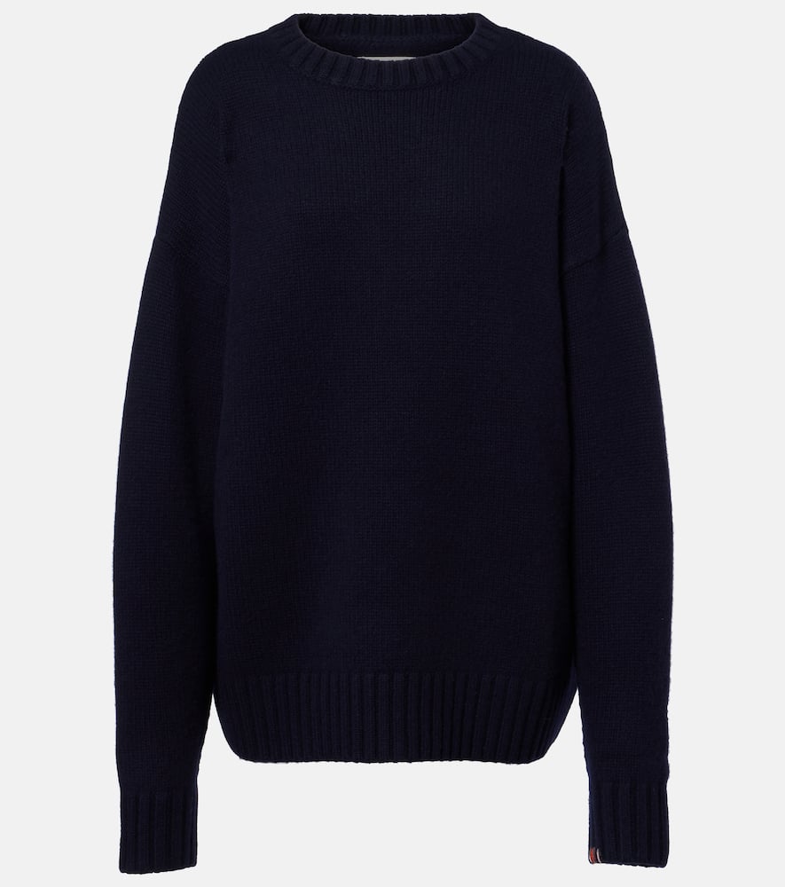 Прекрасный свитер из кашемира с ребристым узором Extreme Cashmere, Navy
Прекрасный свитер из кашемира с ребристым узором Extreme Cashmere, Navy