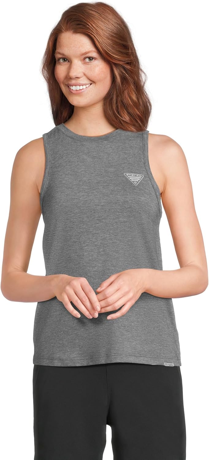 Женская майка Columbia PFG Uncharted, Shark Heather
Женская майка Columbia PFG Uncharted, Shark Heather