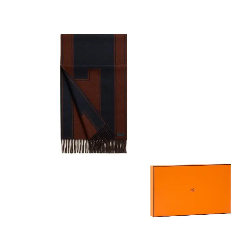 Кашемировый шарф Unisex Cocoa HERMES
Кашемировый шарф Unisex Cocoa HERMES