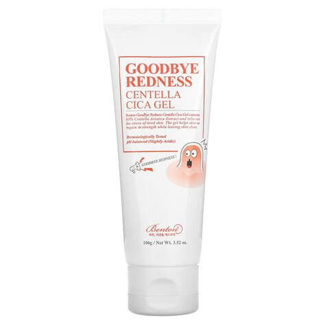 Benton Goodbye Redness успокаивающий гель для лица - 100 г
Benton Goodbye Redness успокаивающий гель для лица - 100 г