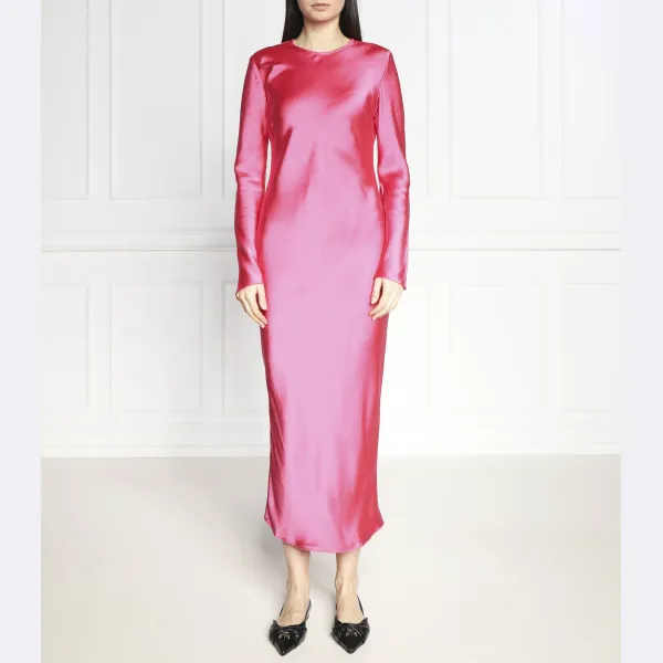 Атласное платье Samsøe Samsøe, розовый
Атласное платье Samsøe Samsøe, розовый
