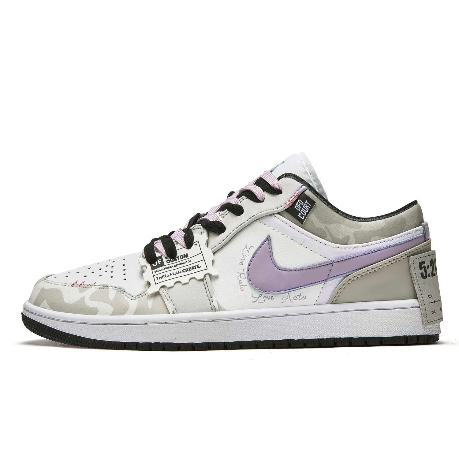 Кроссовки Air Jordan 1 Vintage Basketball Shoes Men Low-top Gray/Purple, фиолетовый
Кроссовки Air Jordan 1 Vintage Basketball Shoes Men Low-top Gray/Purple, фиолетовый
