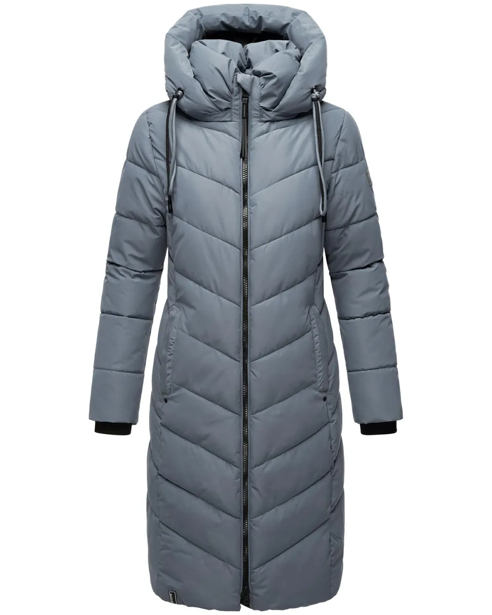 Стеганое пальто Наваху "Сахнекатции XIV", шикарное зимнее пальто с уютным теплым воротником-стойкой Navahoo, синий
Стеганое пальто Наваху "Сахнекатции XIV", шикарное зимнее пальто с уютным теплым воротником-стойкой Navahoo, синий