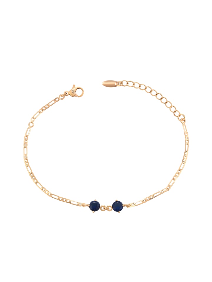 Faina Женский браслет-цепочка из розового золота и темно-синего цвета
Faina Женский браслет-цепочка из розового золота и темно-синего цвета
