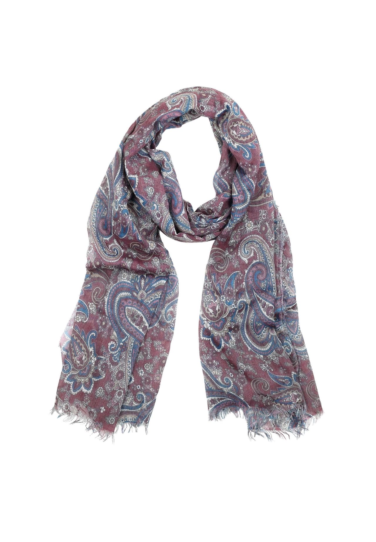 Шарф «Пейсли» из приятного мягкого материала Collezione alessandro, бордовый
Шарф «Пейсли» из приятного мягкого материала Collezione alessandro, бордовый