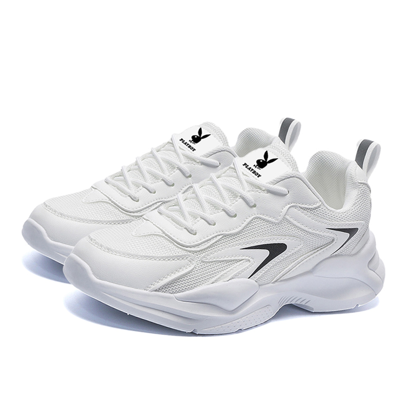 Низкие массивные кроссовки для мужчин. Коробка Playboy, White
Низкие массивные кроссовки для мужчин. Коробка Playboy, White