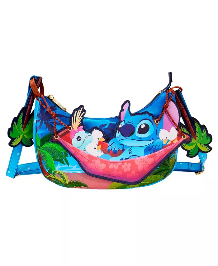Сумка-кроссбоди "Lilo and Stitch Camping Cuties Hammock" Loungefly
Сумка-кроссбоди "Lilo and Stitch Camping Cuties Hammock" Loungefly
