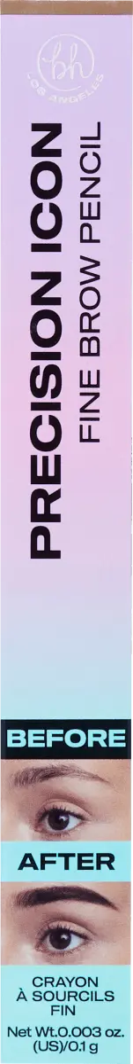 Карандаш для бровей Precision Icon Dark Brown 0,1 г bh cosmetics
Карандаш для бровей Precision Icon Dark Brown 0,1 г bh cosmetics