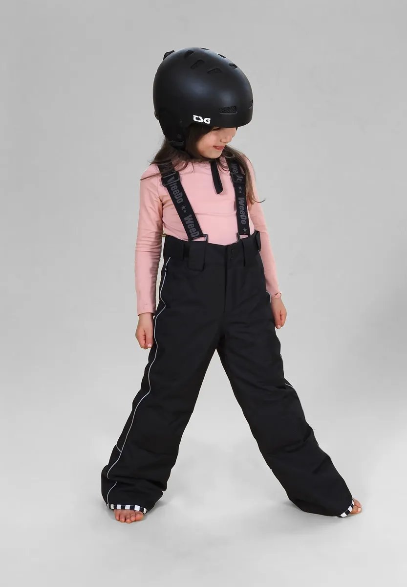 Зимние штаны WeeDo "ЧЕРНЫЕ", снегозадержатель с крючками для сноубордических ботинок, застегиваемые штанины, черный
Зимние штаны WeeDo "ЧЕРНЫЕ", снегозадержатель с крючками для сноубордических ботинок, застегиваемые штанины, черный