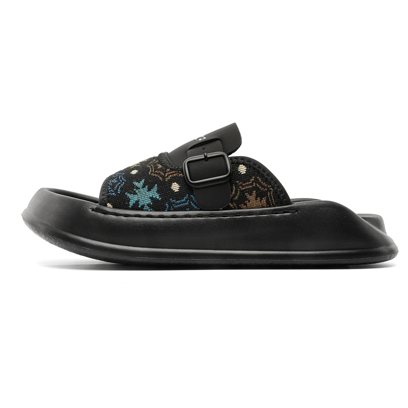 FAPAI Мужские противоскользящие тапочки с устойчивостью к истиранию черные, цвет Black
FAPAI Мужские противоскользящие тапочки с устойчивостью к истиранию черные, цвет Black