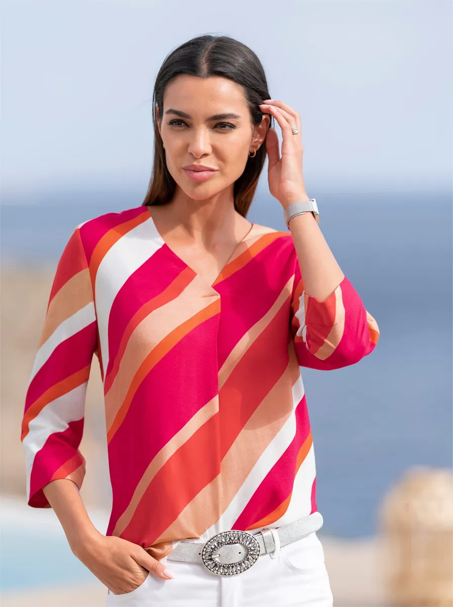 Блузка с принтом RICK CARDONA by Heine, цвет Pink-Apricot-Bedruckt
Блузка с принтом RICK CARDONA by Heine, цвет Pink-Apricot-Bedruckt