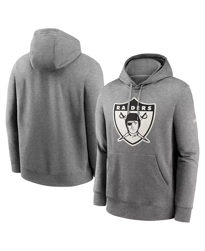 Мужская толстовка с капюшоном Oakland Raiders Rewind Club из флиса, цвет серый меланж Nike
Мужская толстовка с капюшоном Oakland Raiders Rewind Club из флиса, цвет серый меланж Nike