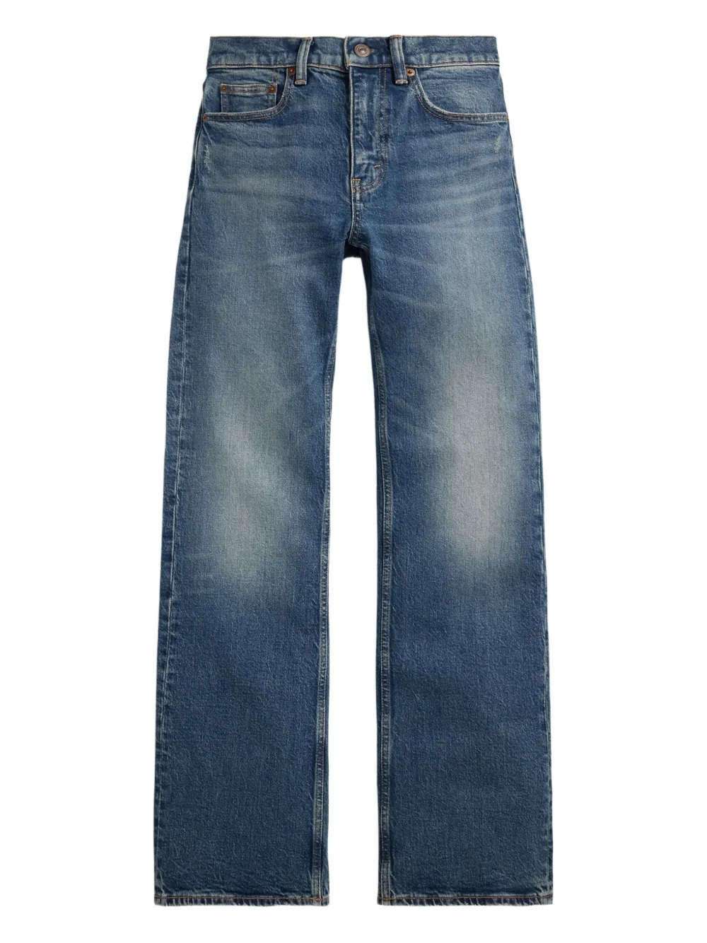 Расклешенные джинсы с завышенной талией POLO RALPH LAUREN, синий 
Расклешенные джинсы с завышенной талией POLO RALPH LAUREN, синий