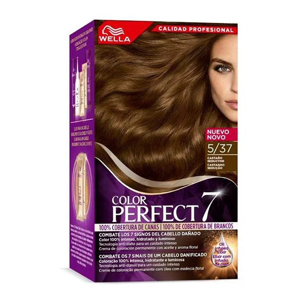 Перманентное окрашивание Tinte Color Perfect Color Perfect 7, цвет castaño seductor
Перманентное окрашивание Tinte Color Perfect Color Perfect 7, цвет castaño seductor
