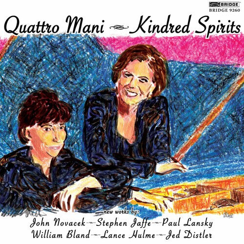 CD диск Novacek / Jaffe / Distler / Grace / Rybak: Quattro Mani: Kindred Spirits
CD диск Novacek / Jaffe / Distler / Grace / Rybak: Quattro Mani: Kindred Spirits