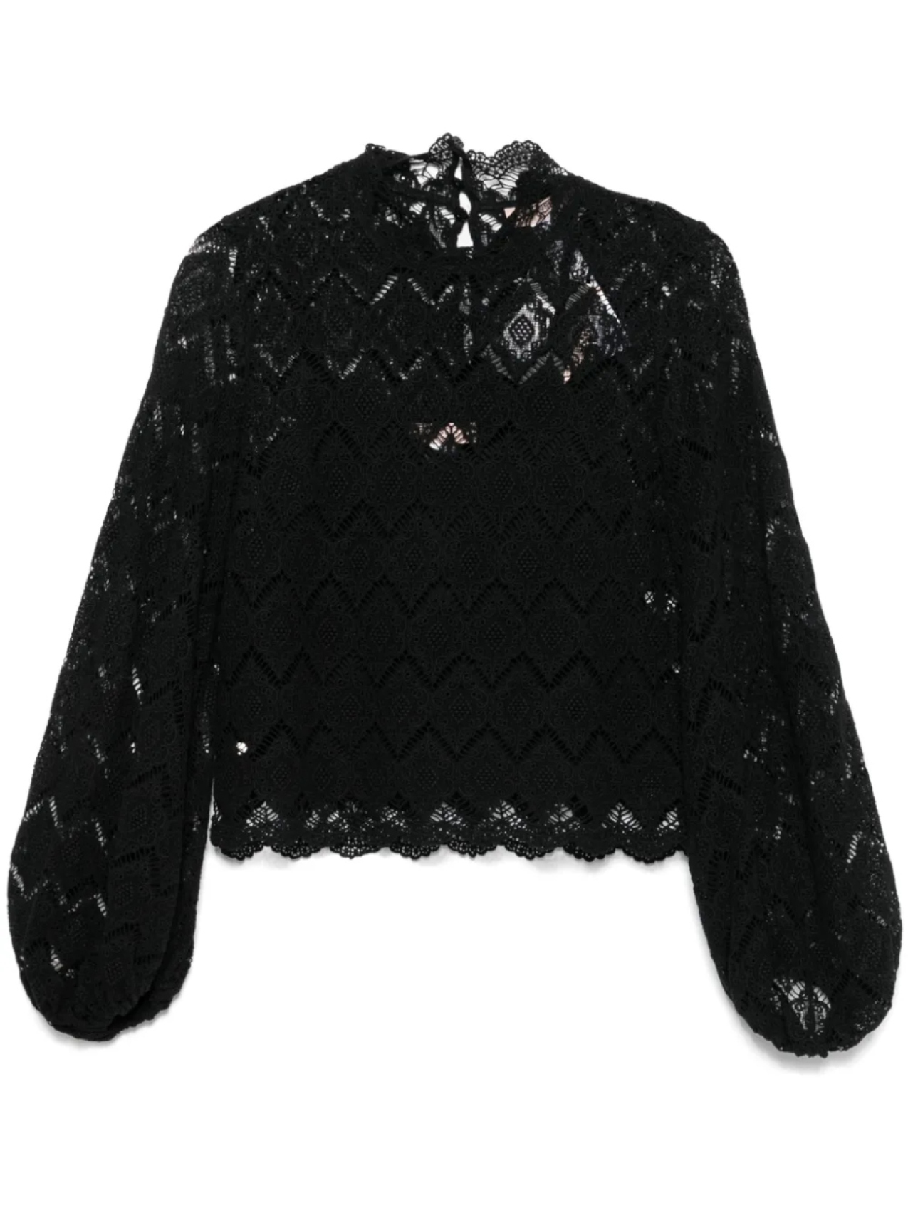 Кружевная блузка TWINSET, черный
Кружевная блузка TWINSET, черный