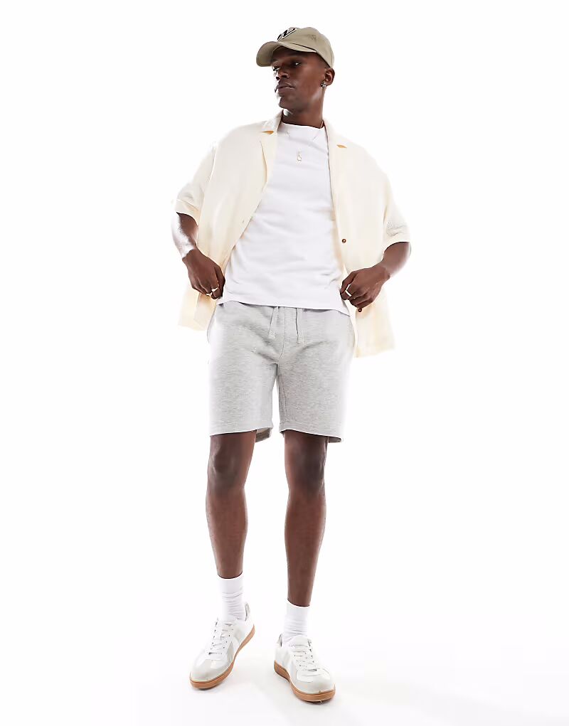 Трикотажные шорты French Connection со шнурком в цвете светло-серый меланж French Connection Mens
Трикотажные шорты French Connection со шнурком в цвете светло-серый меланж French Connection Mens