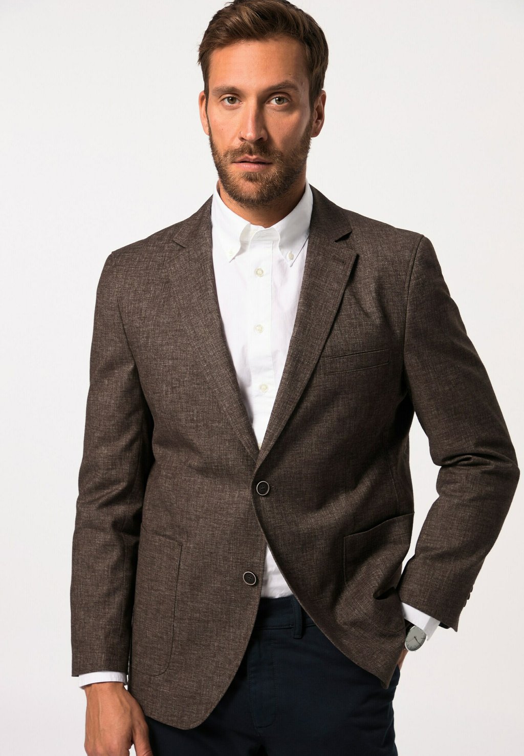 Пиджак-блейзер JP1880, коричневый
Пиджак-блейзер JP1880, коричневый
