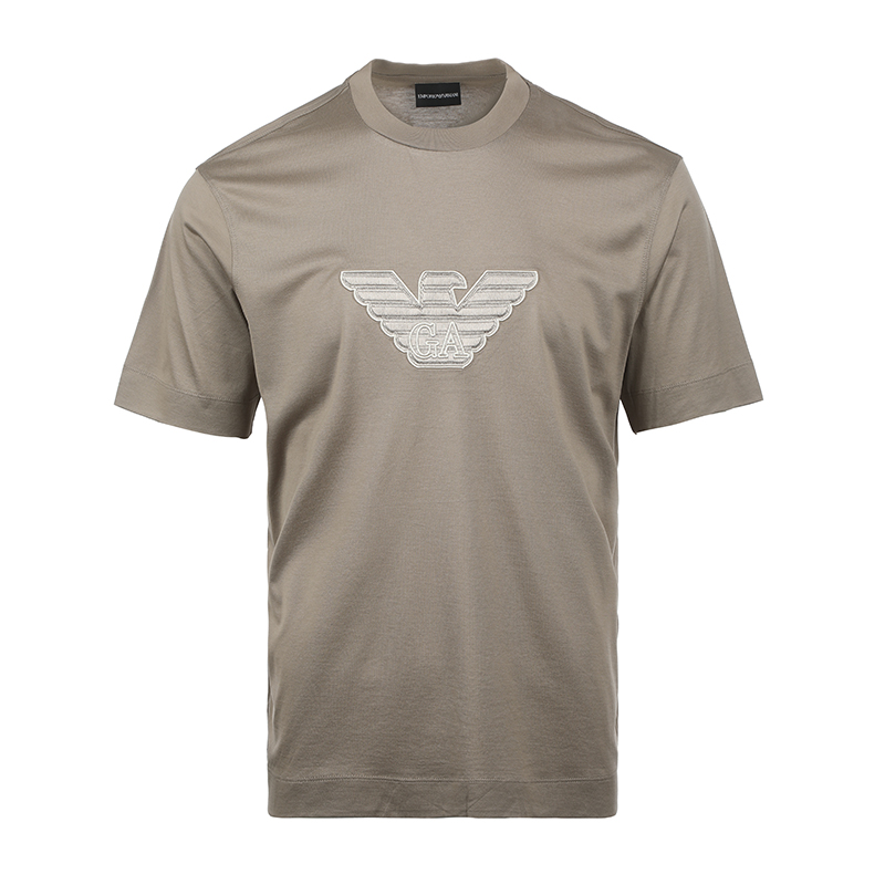 Футболка с вышитым логотипом EMPORIO ARMANI, хаки
Футболка с вышитым логотипом EMPORIO ARMANI, хаки