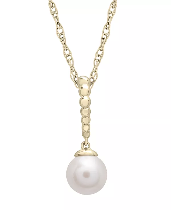 Модная подвеска с культивированным пресноводным жемчугом из 14-каратного желтого золота Macy'S, gold
Модная подвеска с культивированным пресноводным жемчугом из 14-каратного желтого золота Macy'S, gold