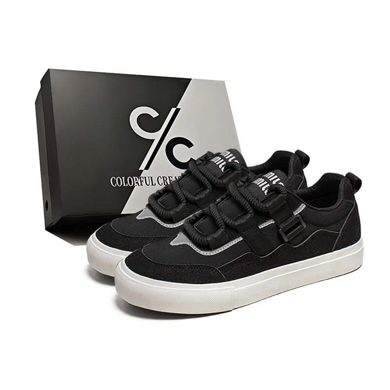 Кроссовки для скейтбординга мужские, низкие, черные/зеленые/верблюжьи Colorful Creations, Black
Кроссовки для скейтбординга мужские, низкие, черные/зеленые/верблюжьи Colorful Creations, Black