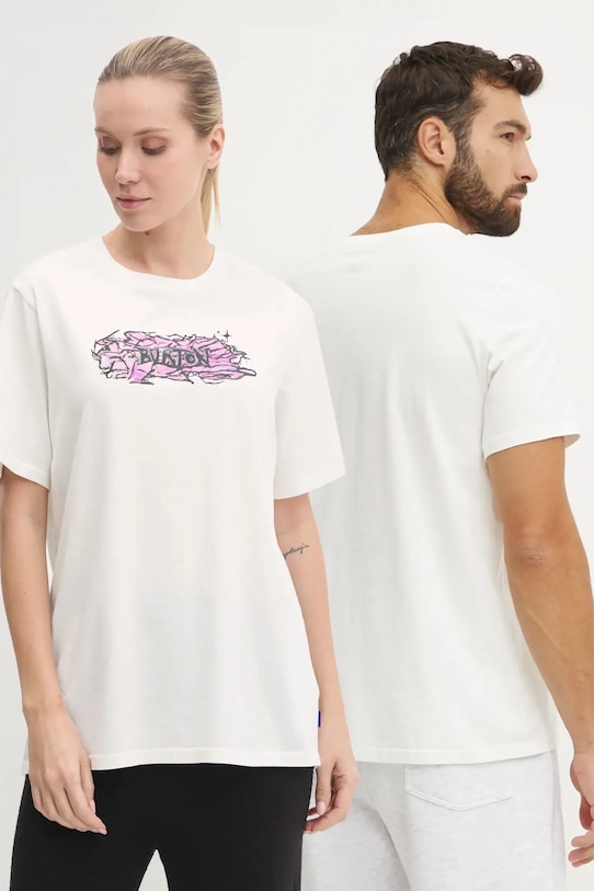 Хлопковая футболка Burton, белый
Хлопковая футболка Burton, белый