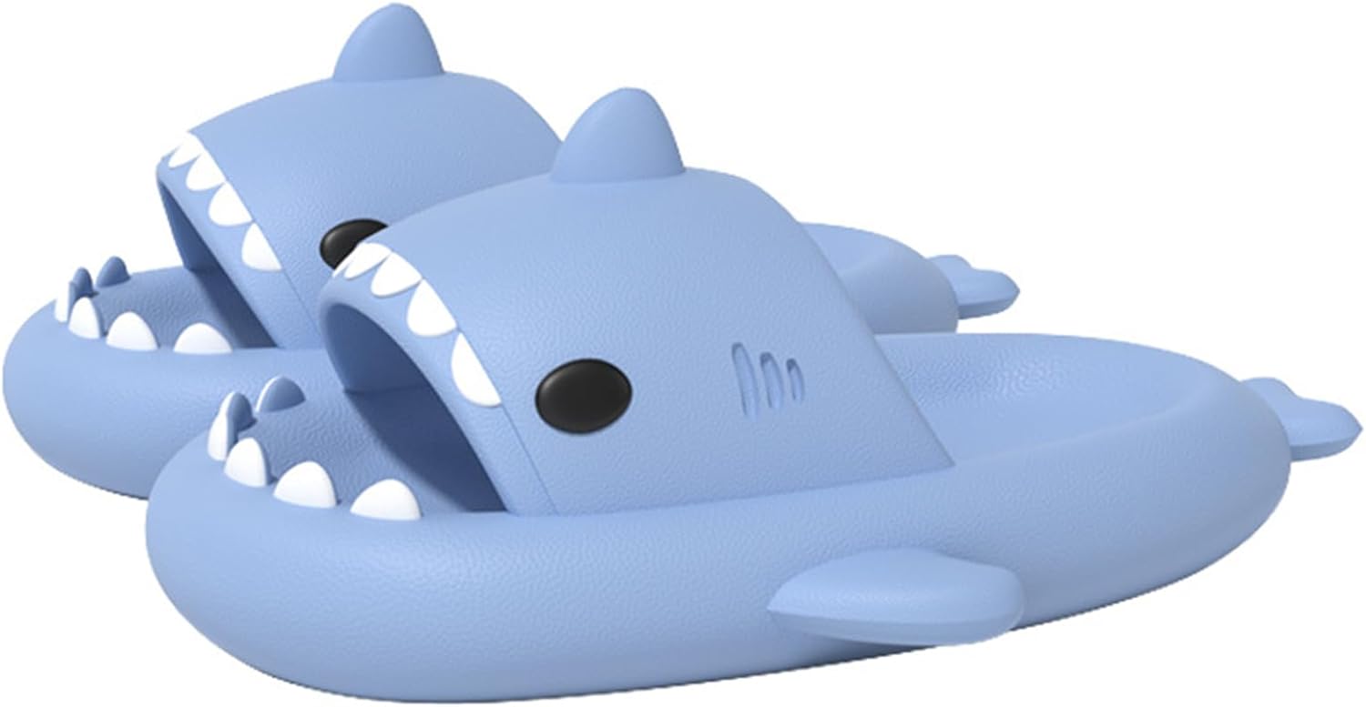 Летаргическая акулья обувь для мужчин и женщин, милые плюшевые тапочки-животные для взрослых, уютные нескользящие акульи сандалии для ванной и улицы Lethargic, синий
Летаргическая акулья обувь для мужчин и женщин, милые плюшевые тапочки-животные для взрослых, уютные нескользящие акульи сандалии для ванной и улицы Lethargic, синий