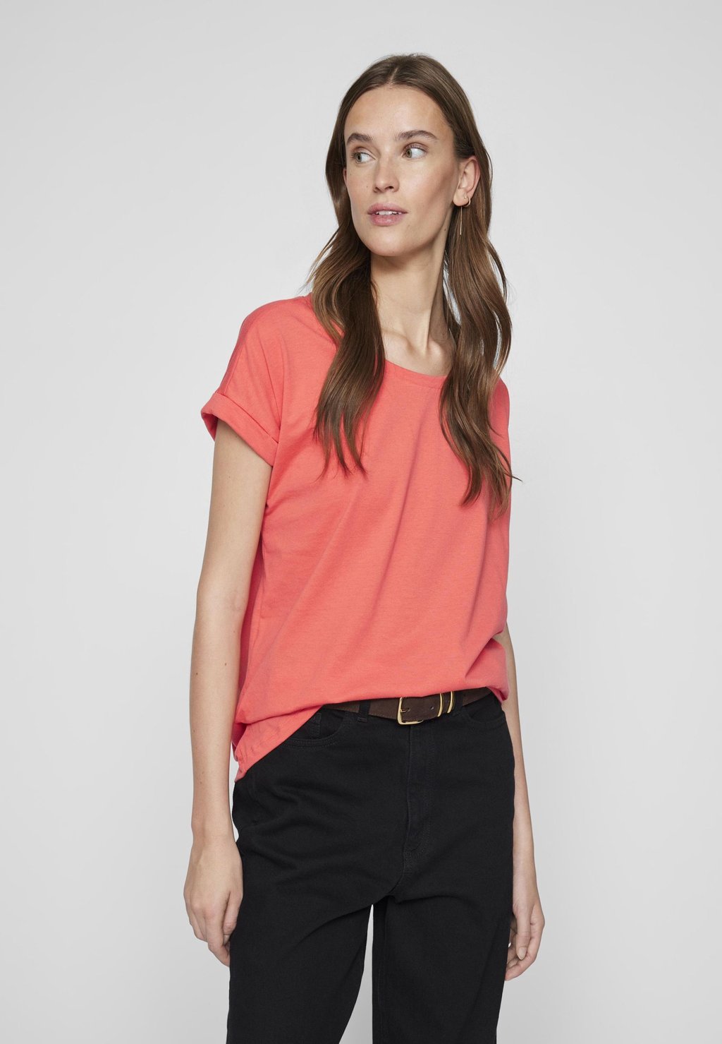 Базовая футболка VIDREAMERS NEW PURE - NOOS VILA, розовый 
Базовая футболка VIDREAMERS NEW PURE - NOOS VILA, розовый