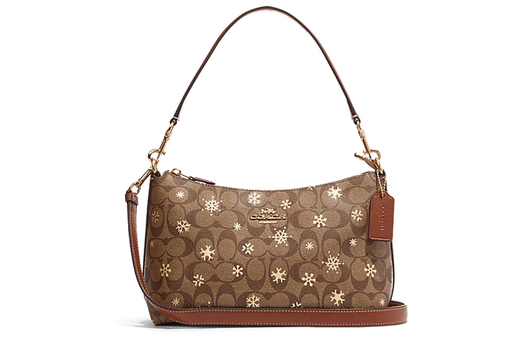 Искусственная кожа Переносная сумка через плечо Женская коричневая и умбра COACH
Искусственная кожа Переносная сумка через плечо Женская коричневая и умбра COACH