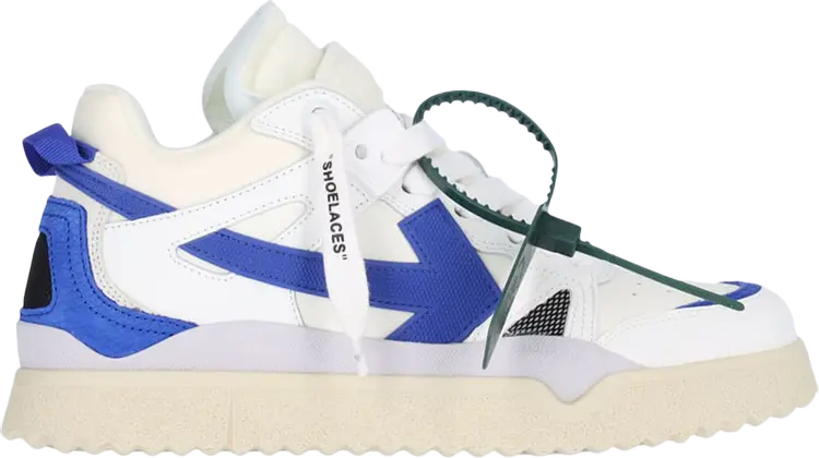 Кроссовки Off-White New Mid Sponge 'White Blue', белый
Кроссовки Off-White New Mid Sponge 'White Blue', белый