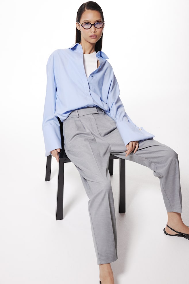 Брюки длиной 7/8 H&M, серый
Брюки длиной 7/8 H&M, серый