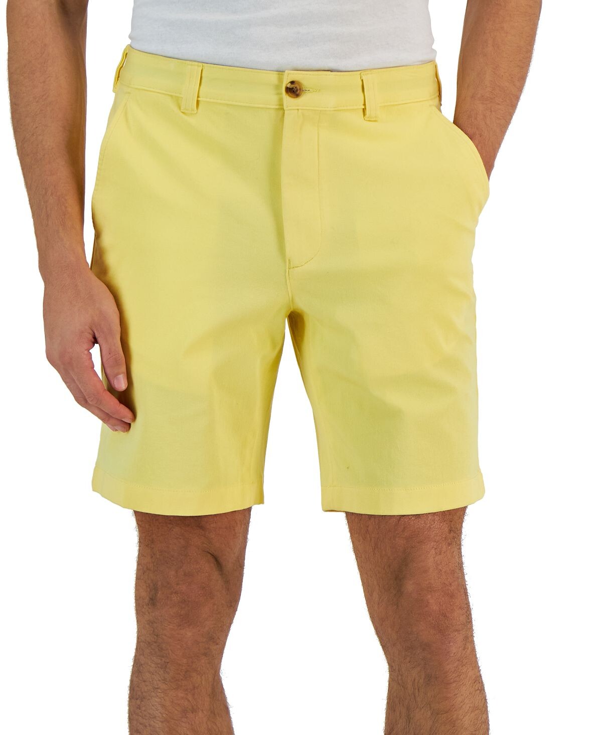 Мужские шорты стандартного кроя шириной 9 дюймов, эластичные в четырех направлениях Club Room
Мужские шорты стандартного кроя шириной 9 дюймов, эластичные в четырех направлениях Club Room