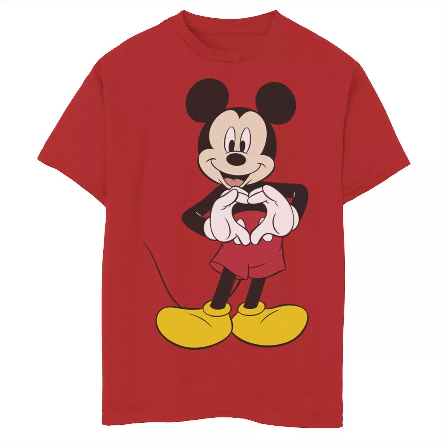 Футболка Disney's Mickey Mouse для мальчиков 8–20 лет с изображением рук и сердечек в позе Disney
Футболка Disney's Mickey Mouse для мальчиков 8–20 лет с изображением рук и сердечек в позе Disney