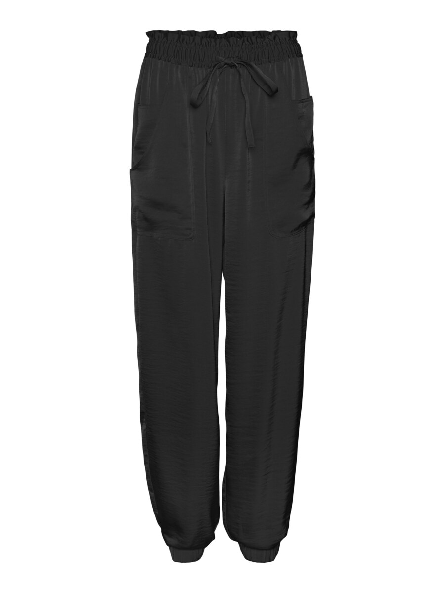 Тканевые брюки VERO MODA Loose fit Pants, черный 
Тканевые брюки VERO MODA Loose fit Pants, черный