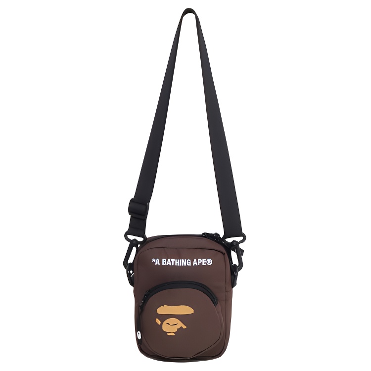 A BATHING APE Полиэстеровая кроссбоди сумка через плечо унисекс кофе, Coffee BWX
A BATHING APE Полиэстеровая кроссбоди сумка через плечо унисекс кофе, Coffee BWX