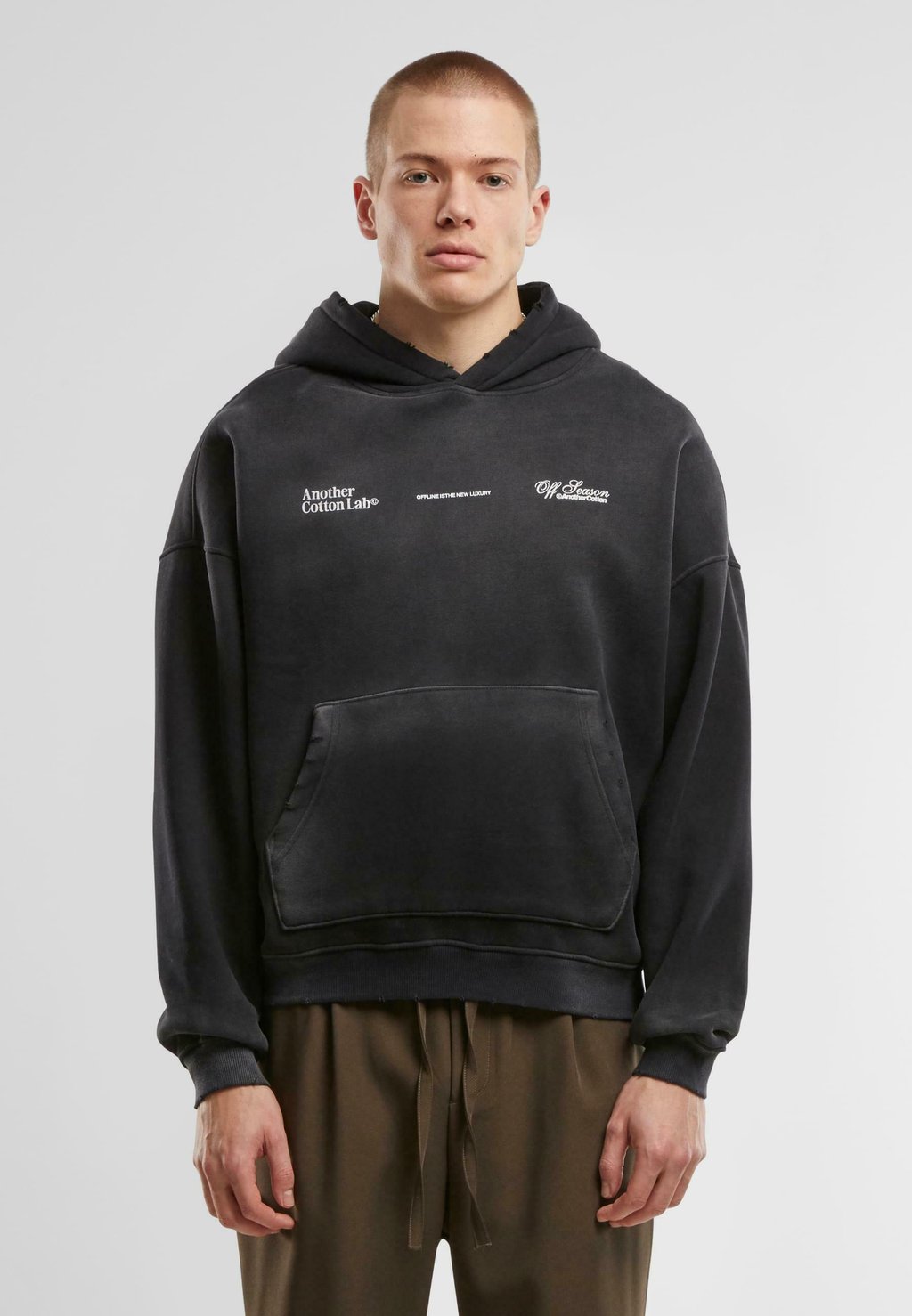 Толстовка с капюшоном Another Cotton Lab, черный
Толстовка с капюшоном Another Cotton Lab, черный