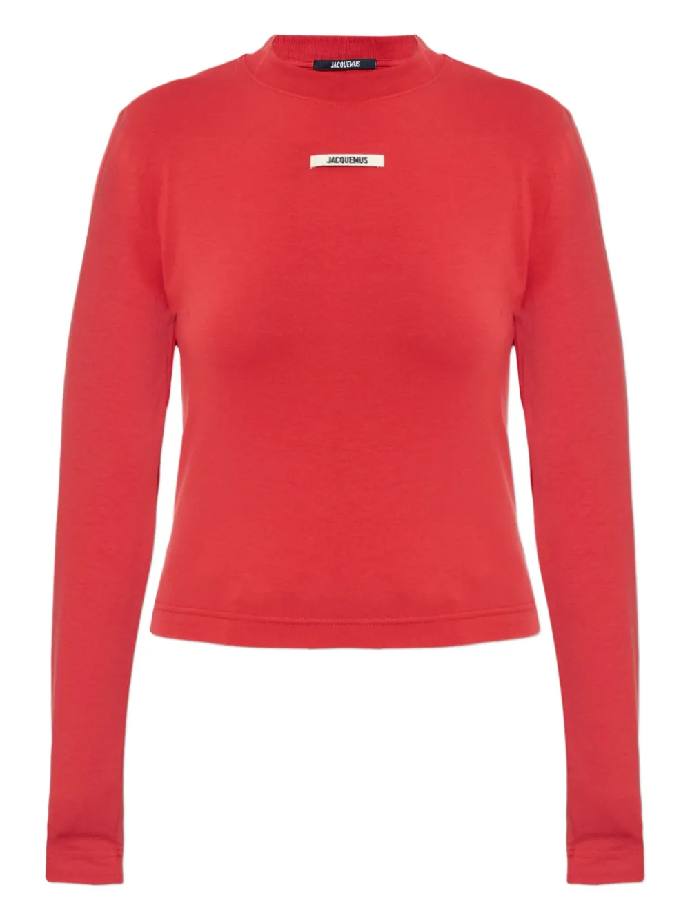 Футболка с длинными рукавами и нашивкой-логотипом JACQUEMUS, красный
Футболка с длинными рукавами и нашивкой-логотипом JACQUEMUS, красный