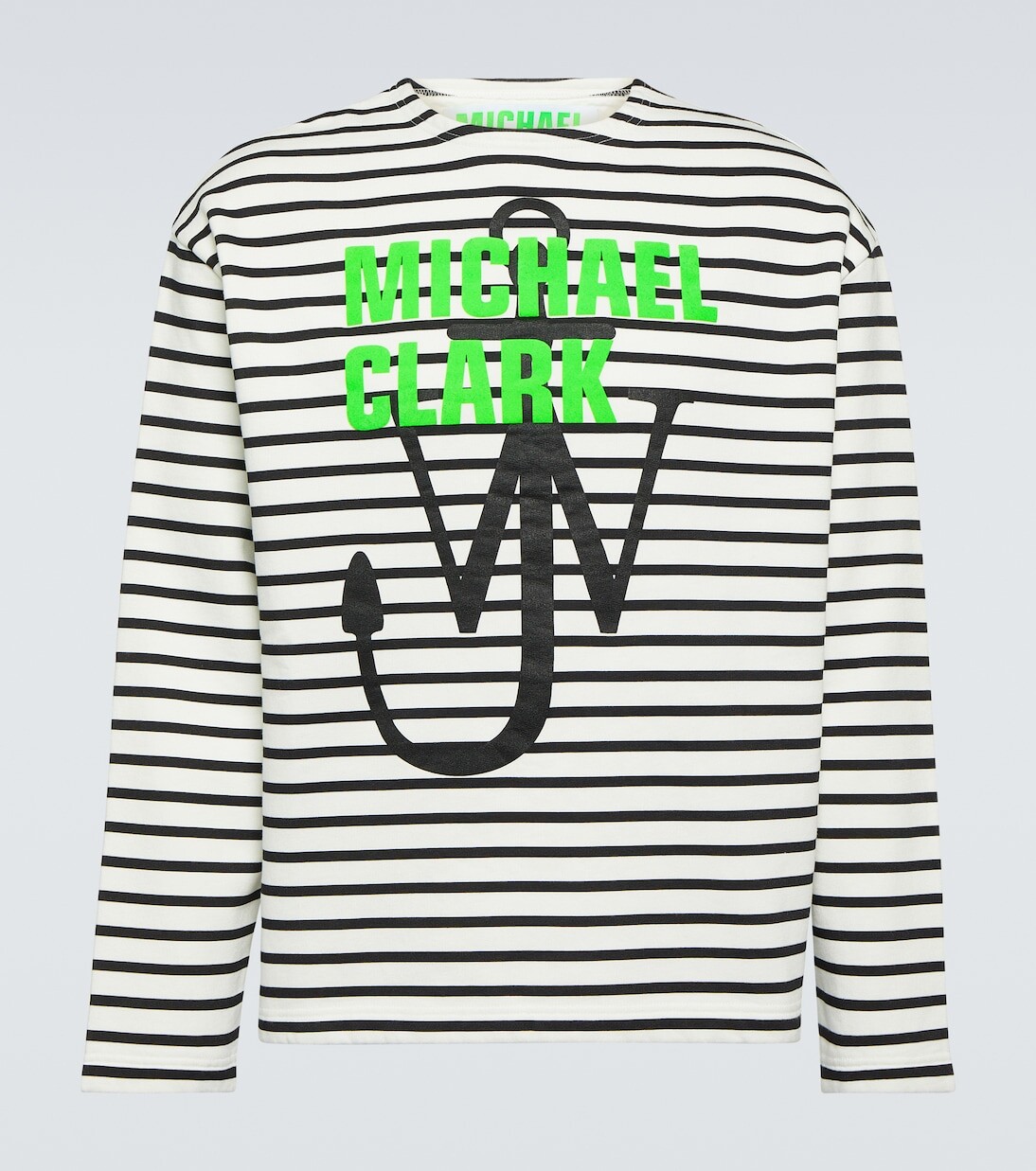 Толстовка из хлопкового джерси в полоску от x michael clark Jw Anderson, мультиколор
Толстовка из хлопкового джерси в полоску от x michael clark Jw Anderson, мультиколор