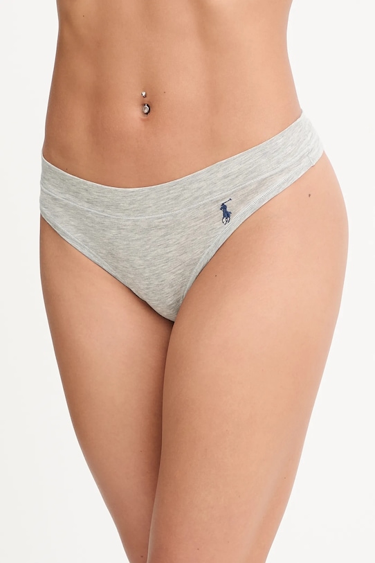 Стринги Polo Ralph Lauren, серый
Стринги Polo Ralph Lauren, серый