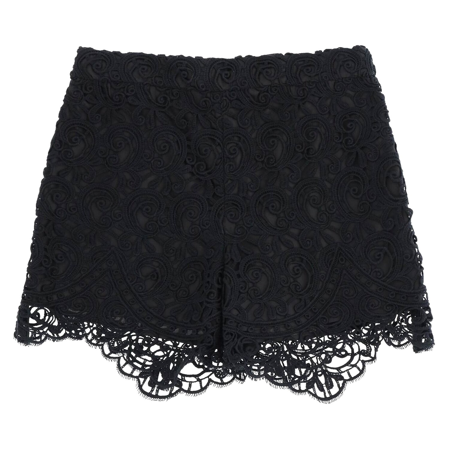 Черные кружевные байкерские шорты Burberry
Черные кружевные байкерские шорты Burberry
