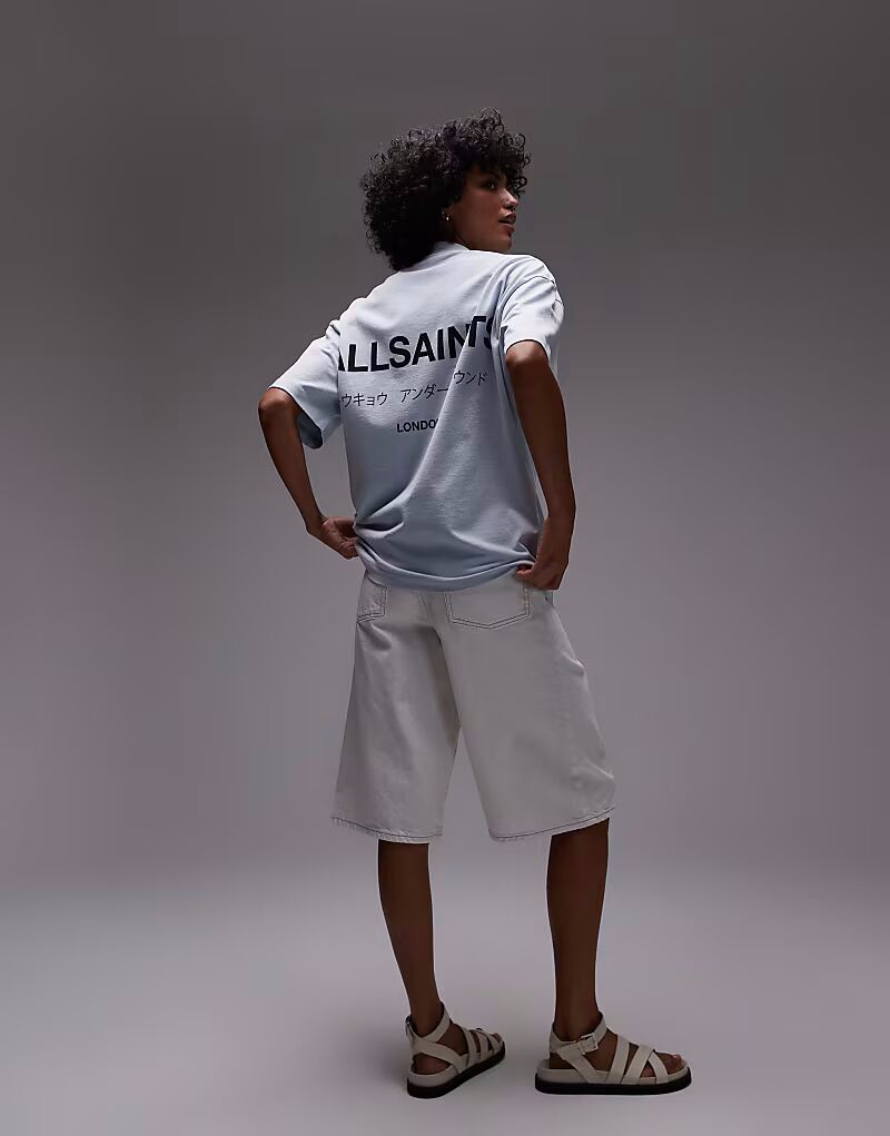 Футболка AllSaints Underground Etta свободного кроя едва голубого цвета
Футболка AllSaints Underground Etta свободного кроя едва голубого цвета