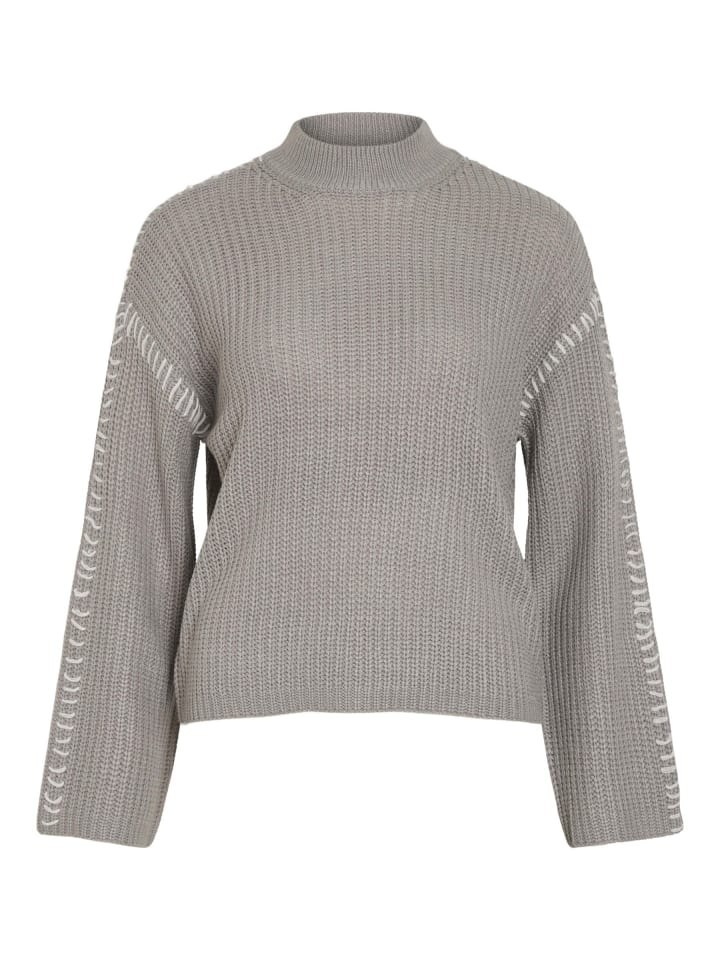 Свитер Vila, светло-серый меланж 
Свитер Vila, светло-серый меланж