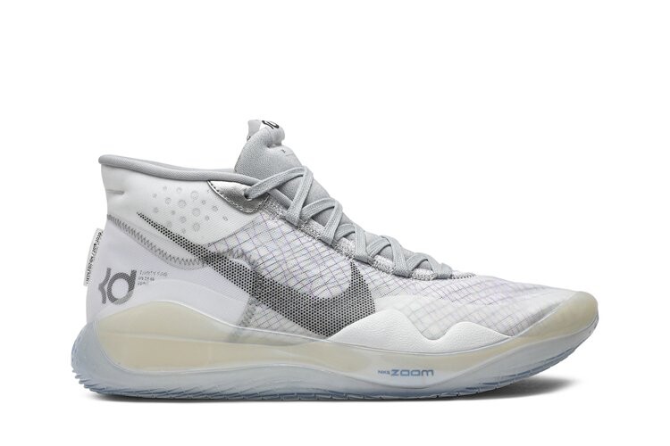 Кроссовки Nike Zoom KD 12 'Wolf Grey', белый
Кроссовки Nike Zoom KD 12 'Wolf Grey', белый